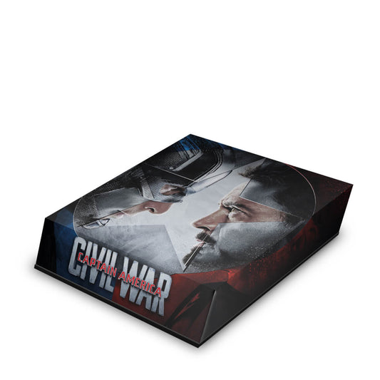Capa Anti Poeira PS4 Fat - Capitão America - Guerra Civil