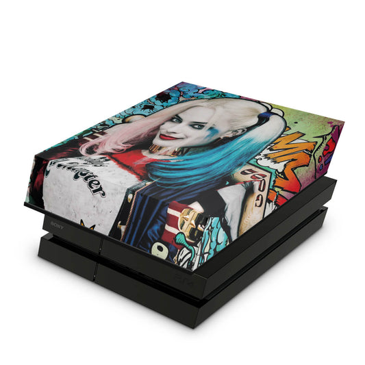 Capa Anti Poeira PS4 Fat - Esquadrão Suicida #A