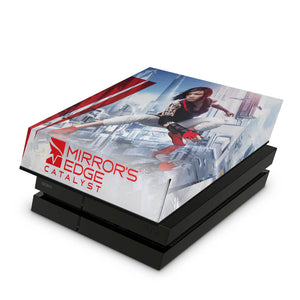 Capa Anti Poeira PS4 Fat - Mirror'S Edge Catalyst - Pop Arte Skins