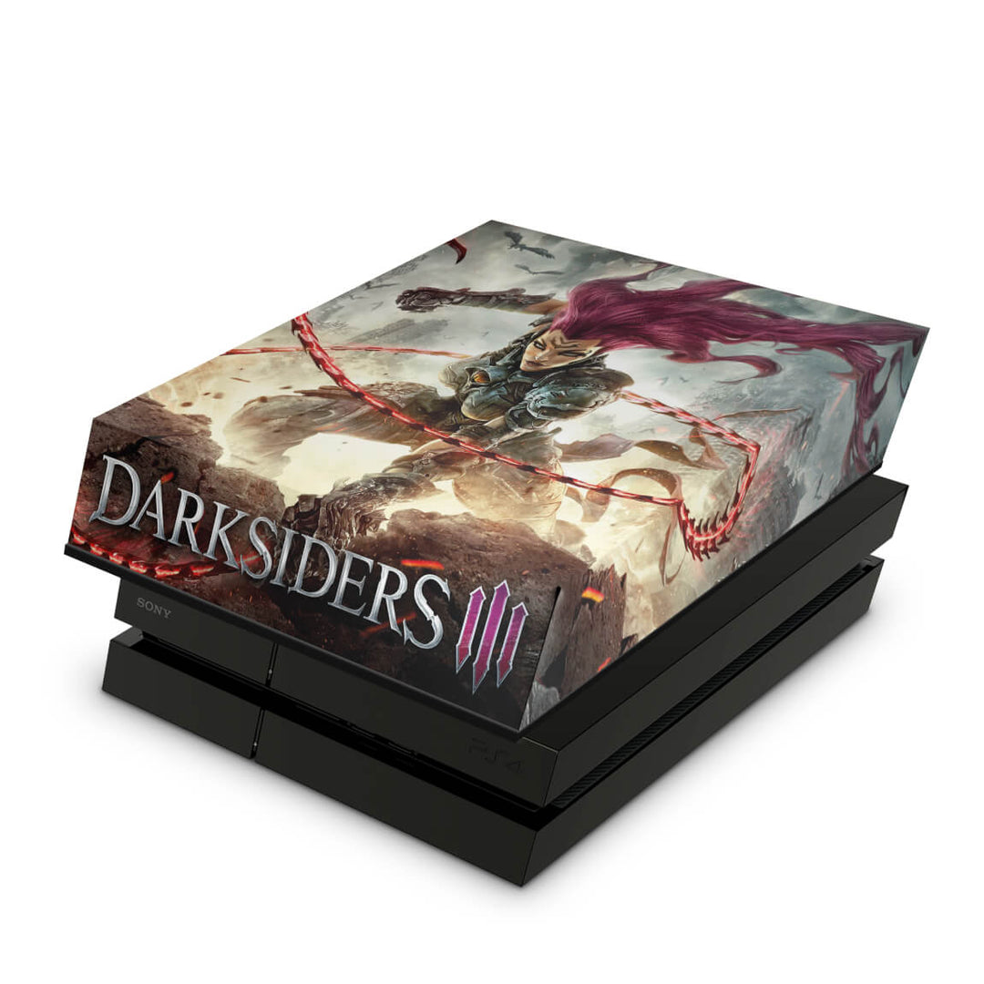 Capa Anti Poeira PS4 Fat - Darksiders 3 - Pop Arte Skins