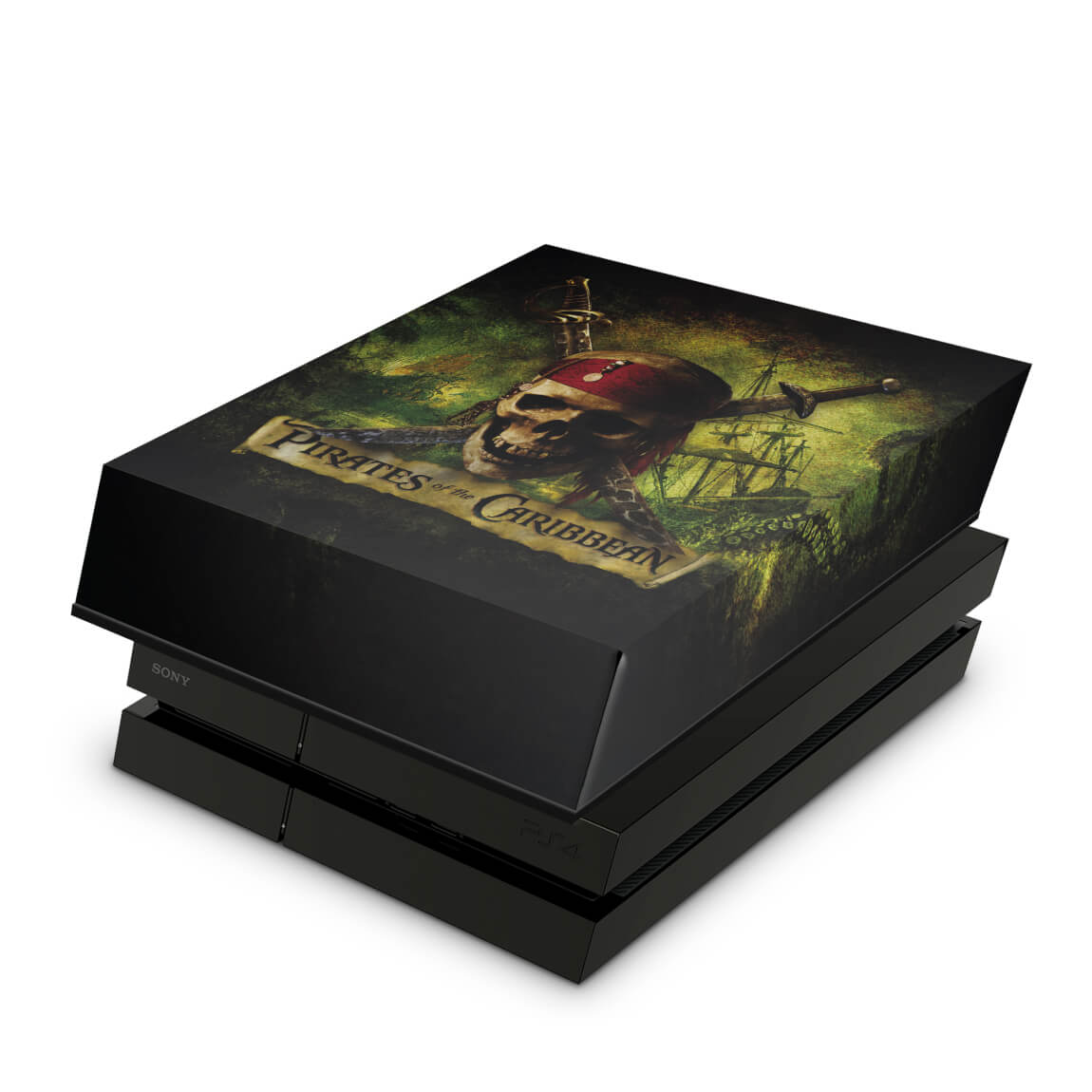 Capa Anti Poeira PS4 Fat - Piratas Do Caribe