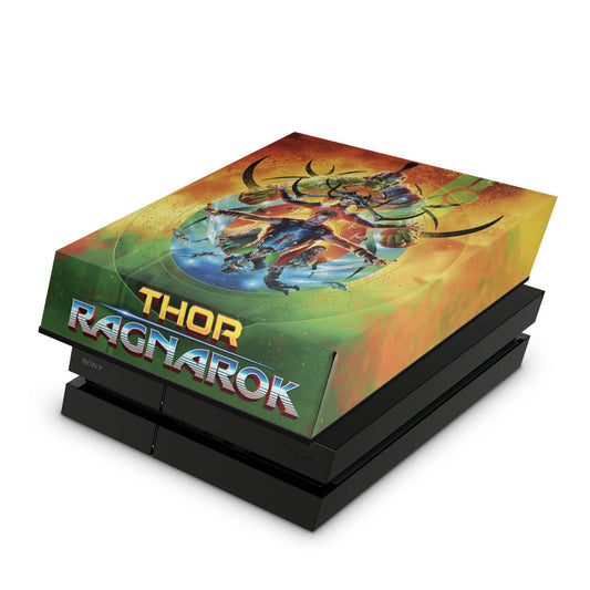 Capa Anti Poeira PS4 Fat - Thor Ragnarok