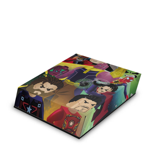 PS4 Fat Capa Anti Poeira - Lego Avengers Vingadores