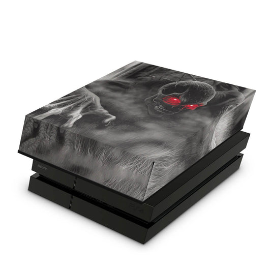PS4 Fat Capa Anti Poeira - Caveira Skull