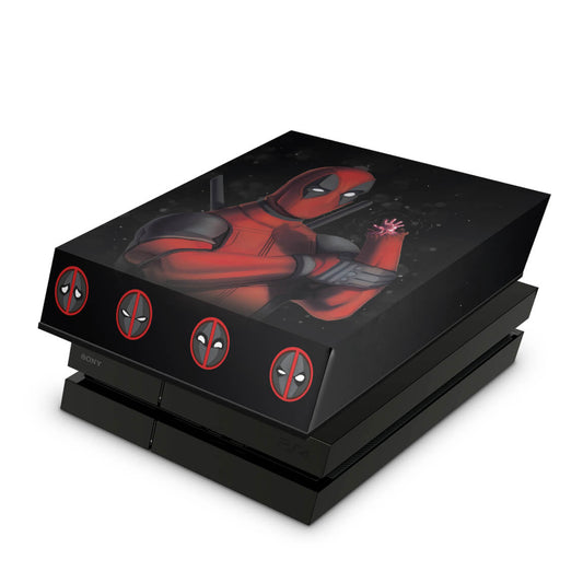 PS4 Fat Capa Anti Poeira - Deadpool 2