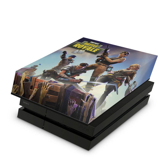 PS4 Fat Capa Anti Poeira - Fortnite Battle Royale