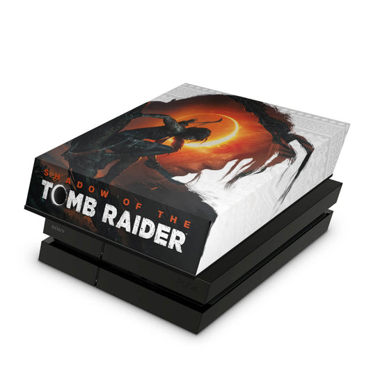 PS4 Fat Capa Anti Poeira - Shadow Of The Tomb Raider