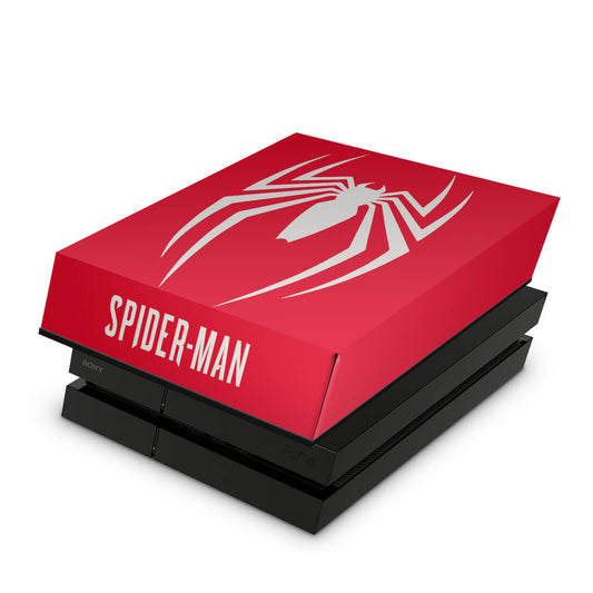 PS4 Fat Capa Anti Poeira - Spider-Man Bundle