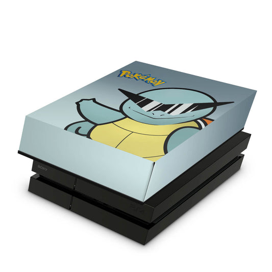 PS4 Fat Capa Anti Poeira - Pokemon Squirtle