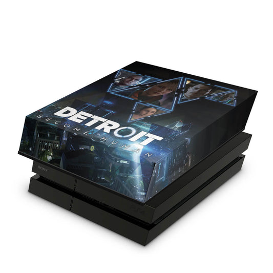 PS4 Fat Capa Anti Poeira - Detroit Become Human