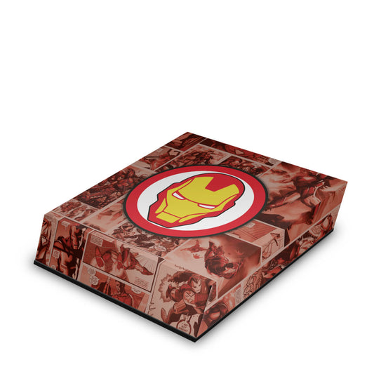 PS4 Fat Capa Anti Poeira - Homem De Ferro Comics