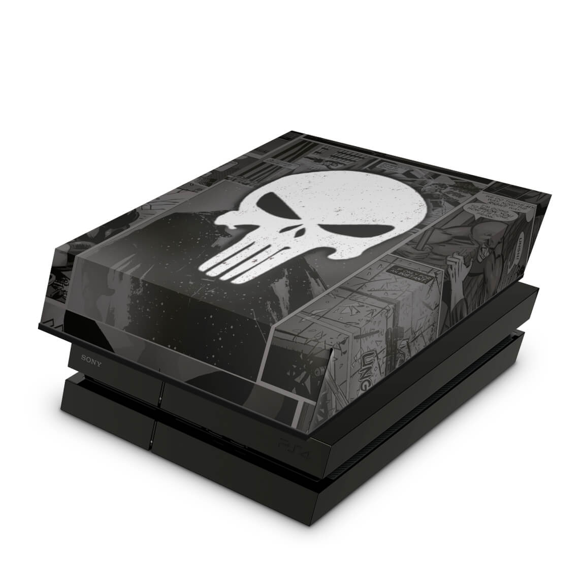 Capa Anti Poeira PS4 Fat - The Punisher Justiceiro Comics