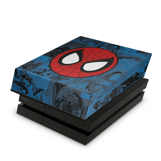 PS4 Fat Capa Anti Poeira - Homem-Aranha Spider-Man Comics