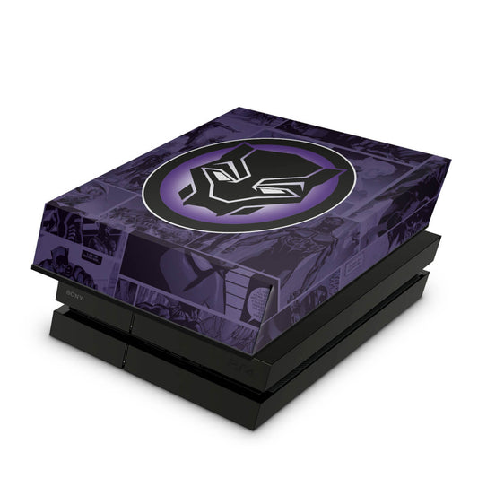 PS4 Fat Capa Anti Poeira - Pantera Negra Comics
