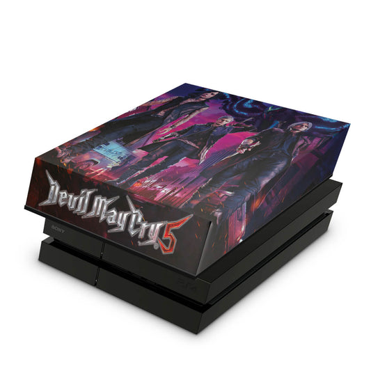 PS4 Fat Capa Anti Poeira - Devil May Cry 5