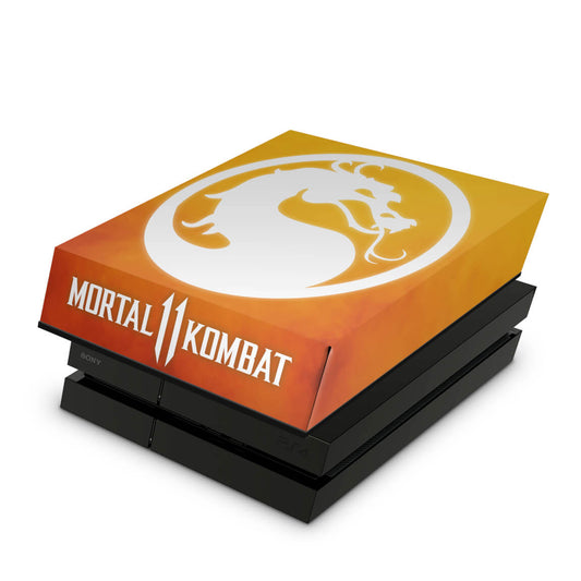 PS4 Fat Capa Anti Poeira - Mortal Kombat 11