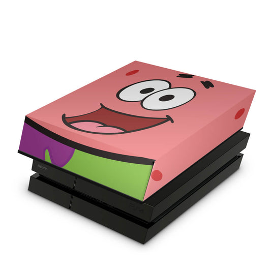 PS4 Fat Capa Anti Poeira - Patrick Bob Esponja