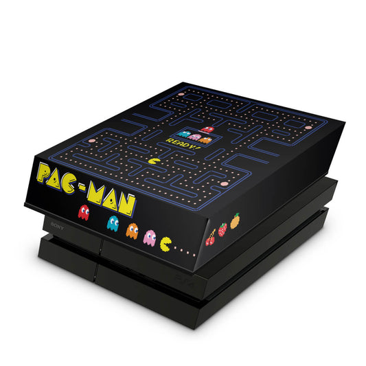 PS4 Fat Capa Anti Poeira - Pac Man