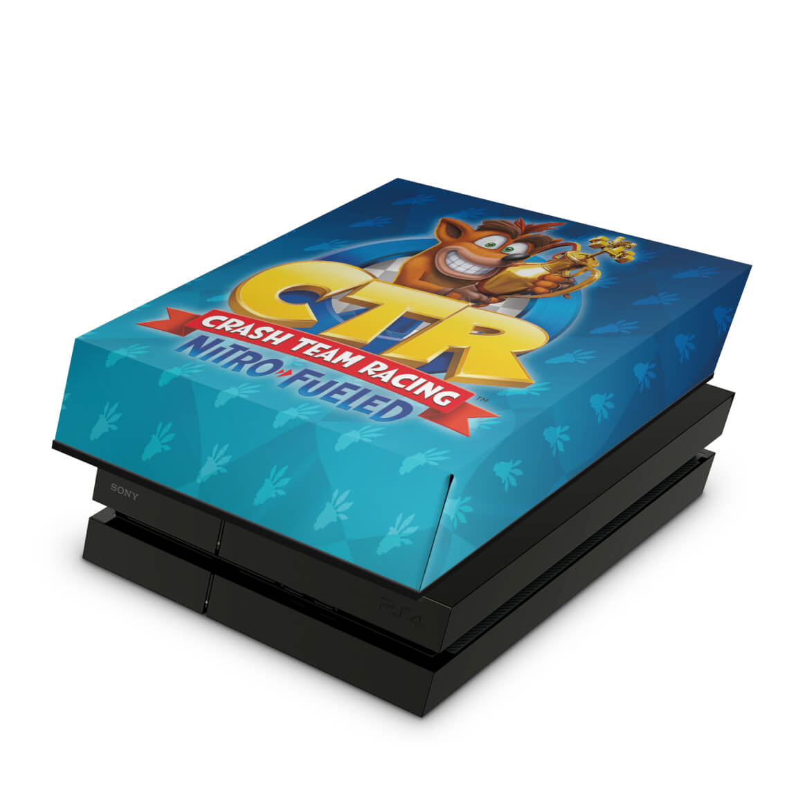 PS4 Fat Capa Anti Poeira - Crash Team Racing Ctr
