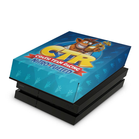 PS4 Fat Capa Anti Poeira - Crash Team Racing Ctr