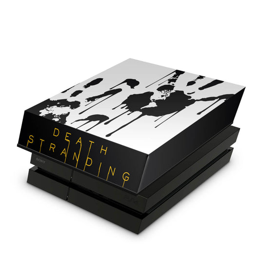 PS4 Fat Capa Anti Poeira - Death Stranding Bundle