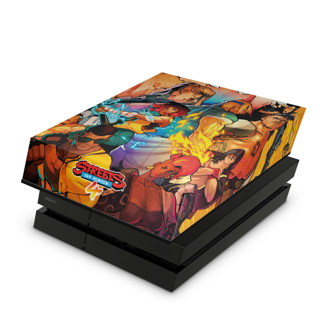 Capa Anti Poeira PS4 Fat - Streets Of Rage 4 - Pop Arte Skins