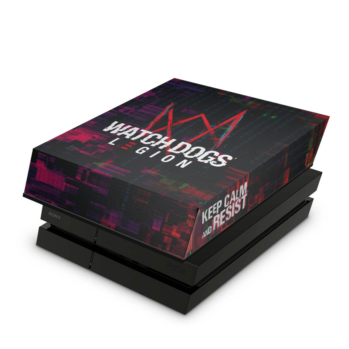 PS4 Fat Capa Anti Poeira - Watch Dogs Legion