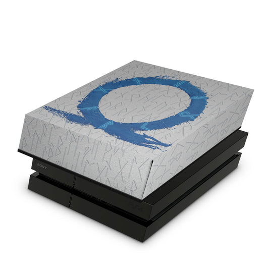 PS4 Fat Capa Anti Poeira - God of War Ragnarok