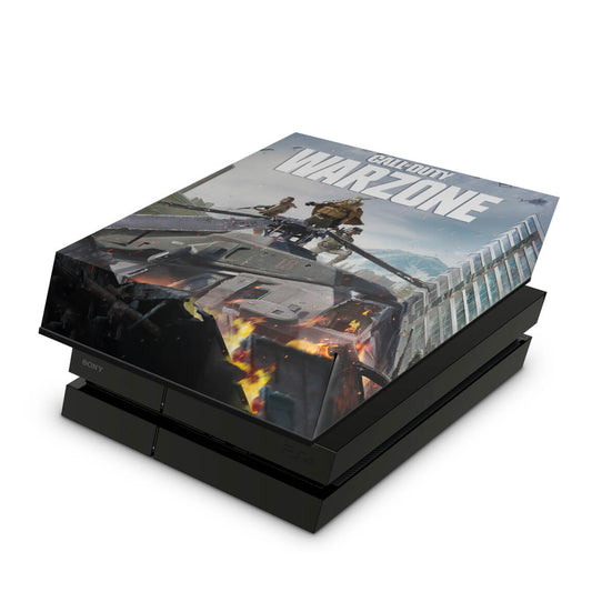 PS4 Fat Capa Anti Poeira - Call of Duty Warzone