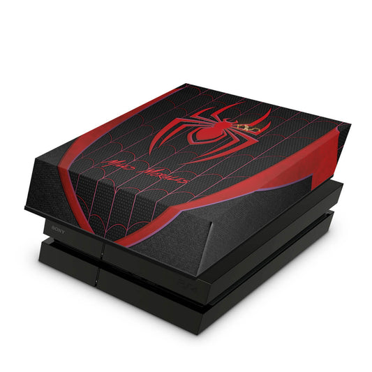 PS4 Fat Capa Anti Poeira - Spider-Man: Miles Morales