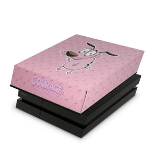 Capa Anti Poeira PS4 Fat - Coragem: O cão covarde - Pop Arte Skins