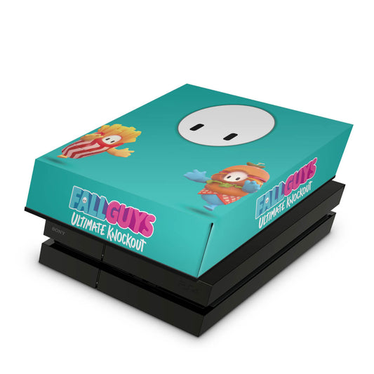 PS4 Fat Capa Anti Poeira - Fall Guys