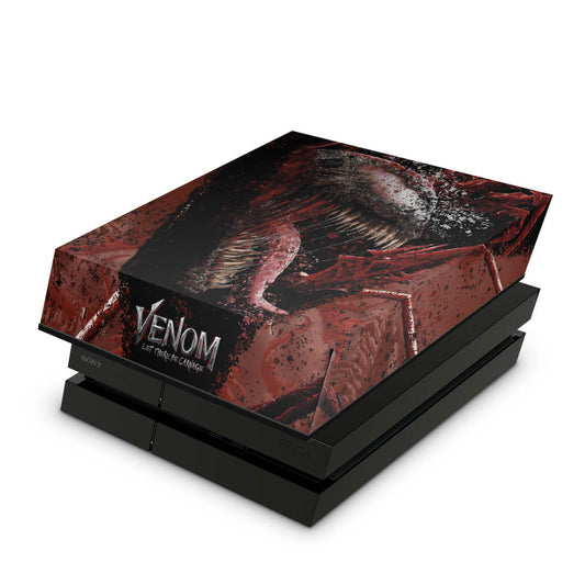 PS4 Fat Capa Anti Poeira - Venom Tempo de Carnificina