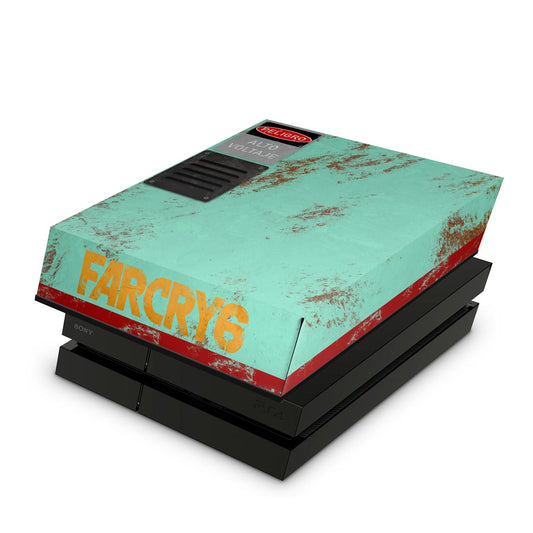 PS4 Fat Capa Anti Poeira - Far Cry 6