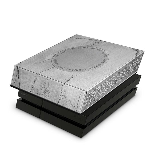 PS4 Fat Capa Anti Poeira - Mjolnir Thor Amor e Trovão