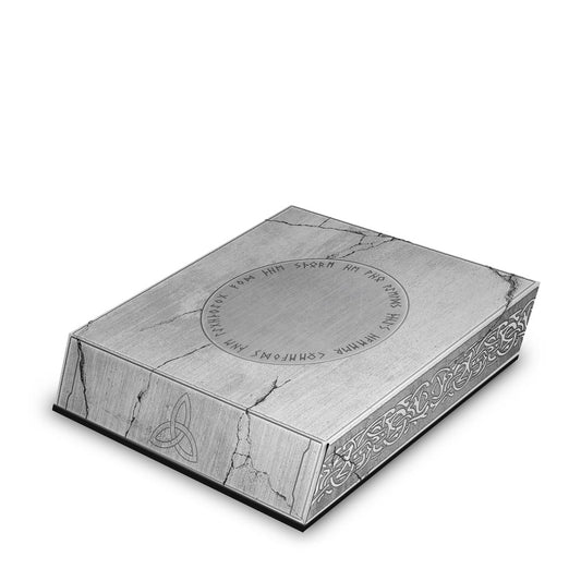 PS4 Fat Capa Anti Poeira - Mjolnir Thor Amor e Trovão