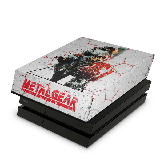 PS4 Fat Capa Anti Poeira - Metal Gear Solid