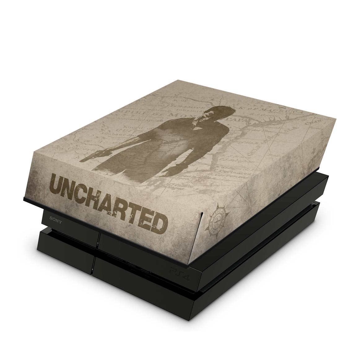 PS4 Fat Capa Anti Poeira - Uncharted