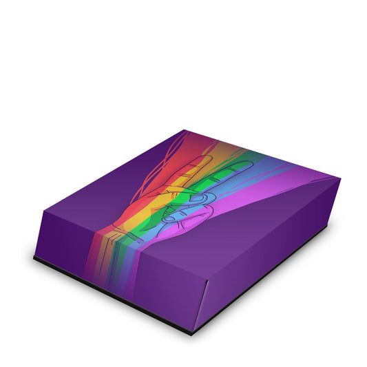 PS4 Fat Capa Anti Poeira - Rainbow Colors Colorido