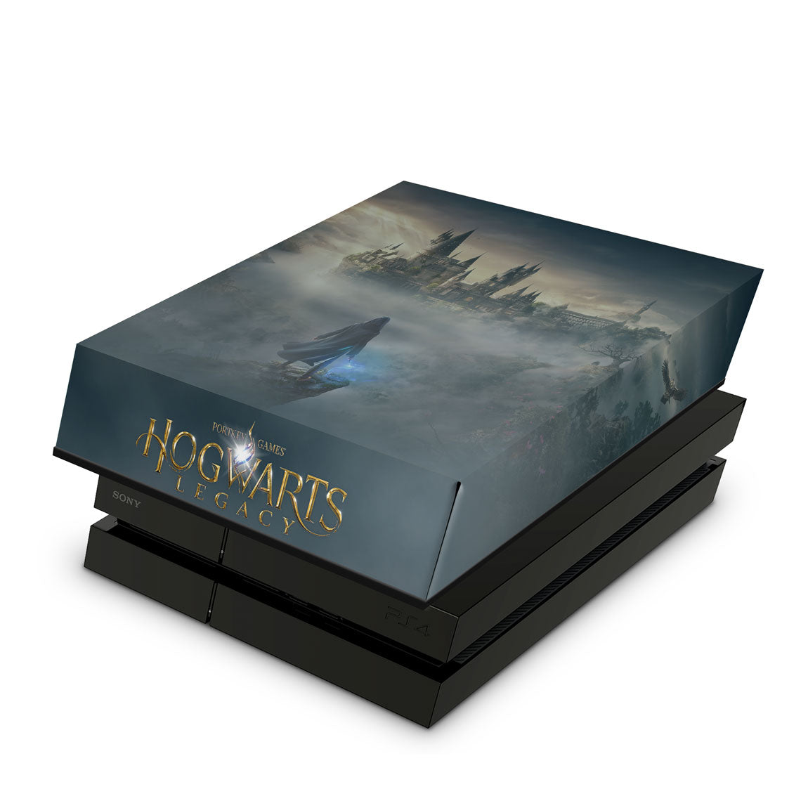 PS4 Fat Capa Anti Poeira - Hogwarts Legacy