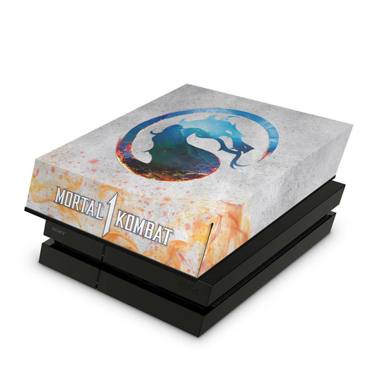 PS4 Fat Capa Anti Poeira - Mortal Kombat 1