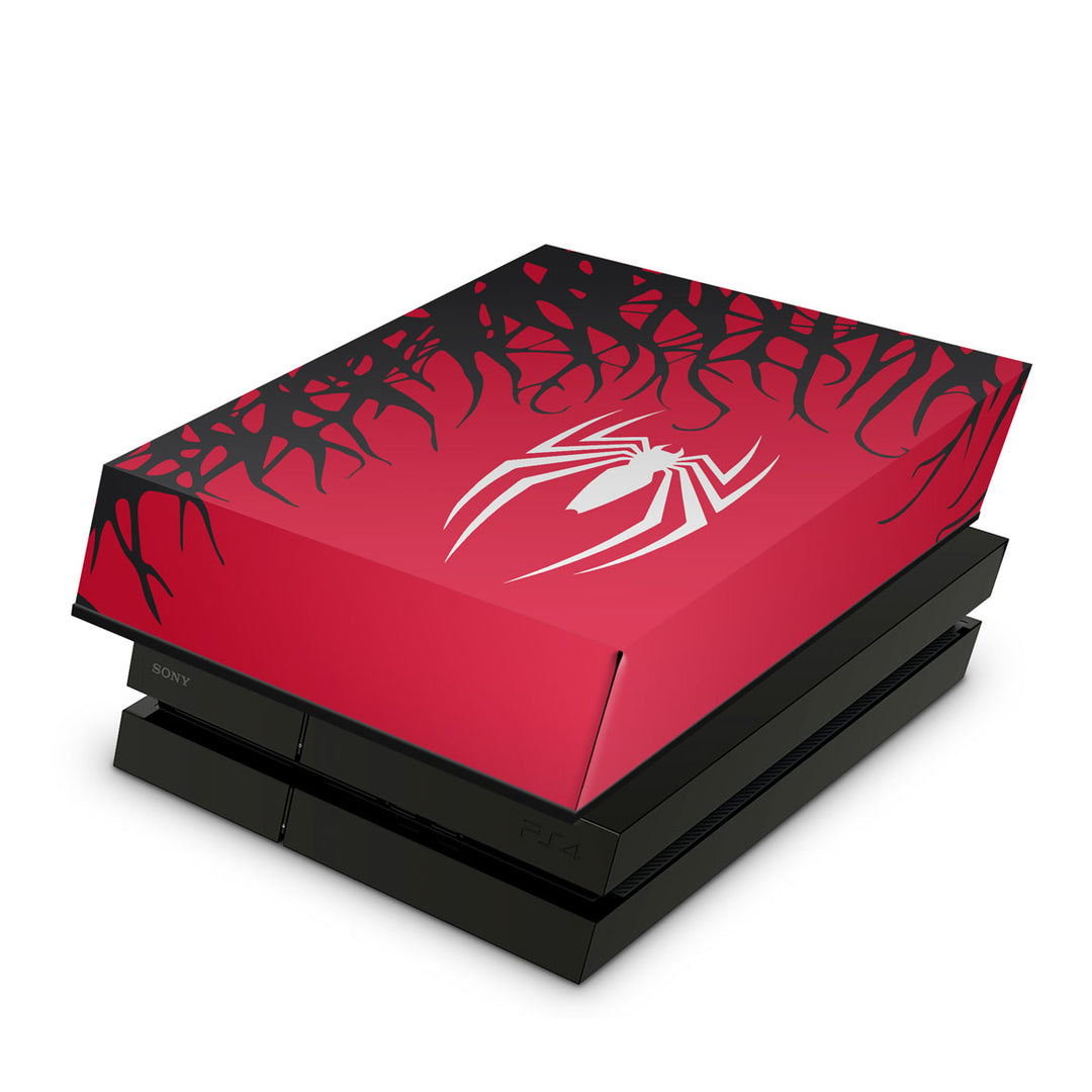 Capa Anti Poeira PS4 Fat - Spider-Man Homem Aranha 2 Edition - Pop Arte Skins