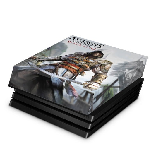 PS4 Pro Capa Anti Poeira - Assassins Creed Black Flag