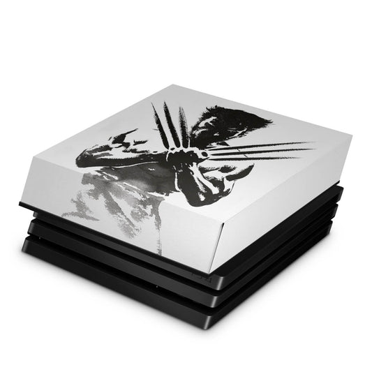 Capa Anti Poeira PS4 Pro - Wolverine - X Men