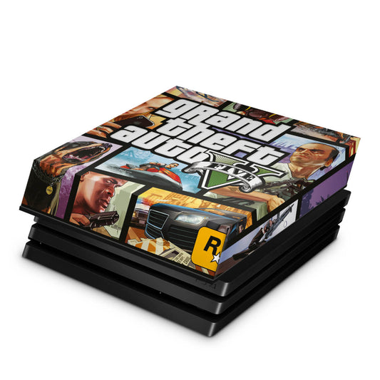 Capa Anti Poeira PS4 Pro - GTA V