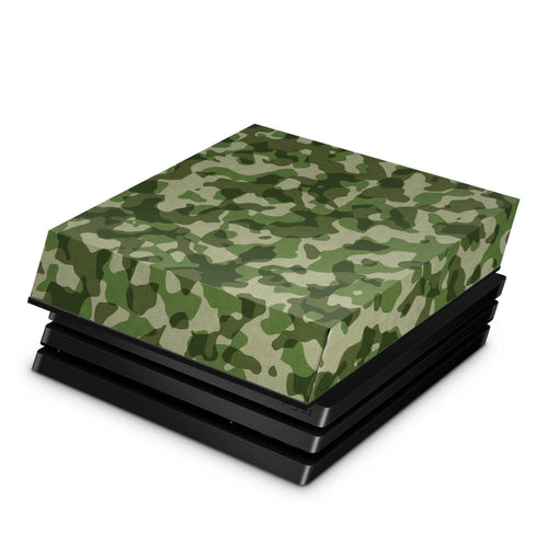 Capa Anti Poeira PS4 Pro - Camuflagem Exercito