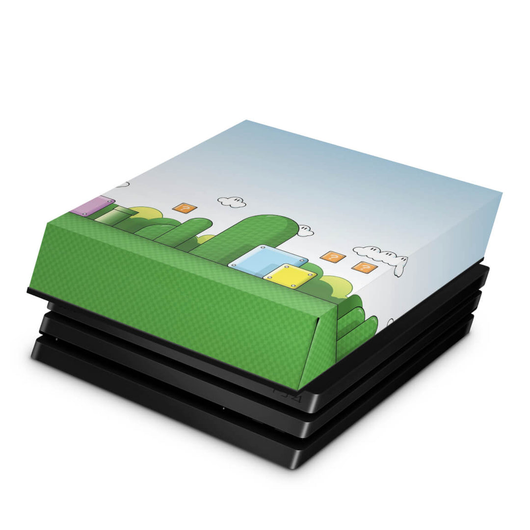 Capa Anti Poeira PS4 Pro - Super Mario
