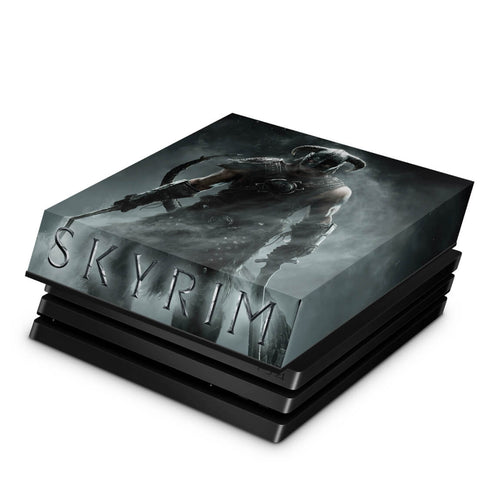 Capa Anti Poeira PS4 Pro - Skyrim