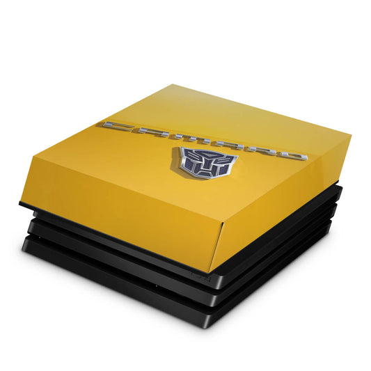 Capa Anti Poeira PS4 Pro - Camaro - Transformers