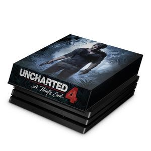 Capa Anti Poeira PS4 Pro - Uncharted 4